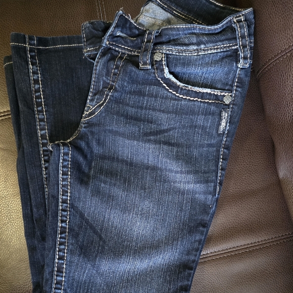 Women's Silver Jeans - Picture 1 of 4